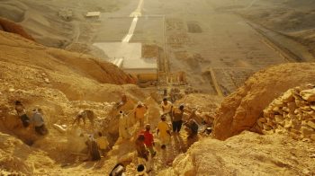 Misja Skalna w Deir el-Bahari - Stowarzyszenie Miłośników Egiptu "Herhor" - fot. Kamil Zachert